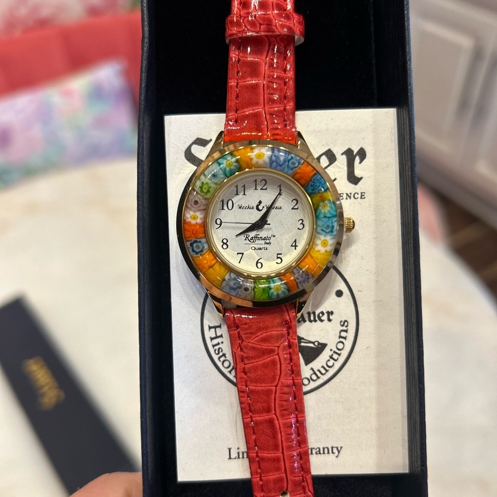 Women’s Stauer Historical Reproduction Murano Watch